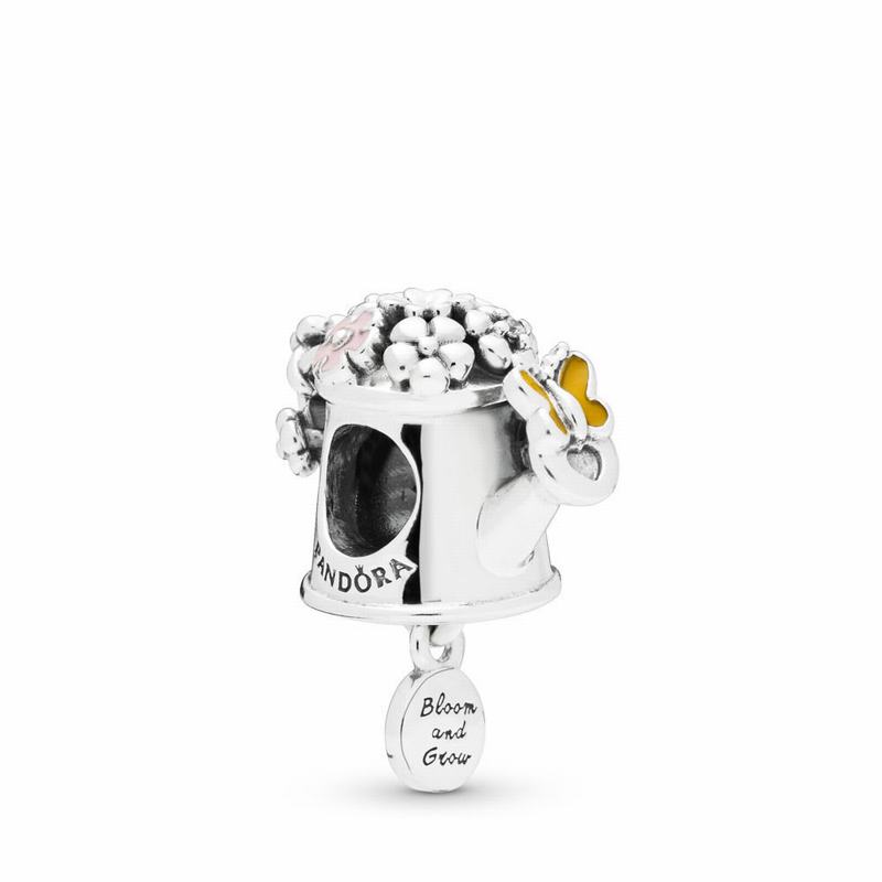 Pandora Blooming Watering Can Charm Silver Egypt IX5478916